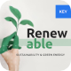 Renewable - Sustainability & Green Energy Keynote template 