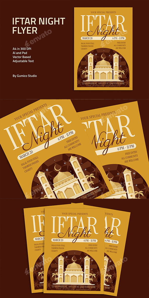 Iftar Night Flyer