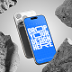 iPhone 17 Mockup with Rocky Environments 