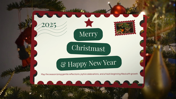 Christmas Greetings Openers template preview