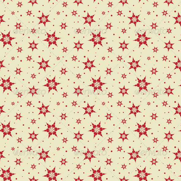 Seamless tile snowflake background - Christmas Seasons/Holidays
