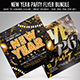2026 New Year Party Flyer Bundle 
