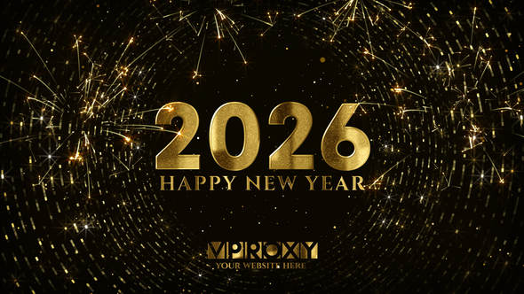 Happy New Year 2026 Greetings Openers template preview