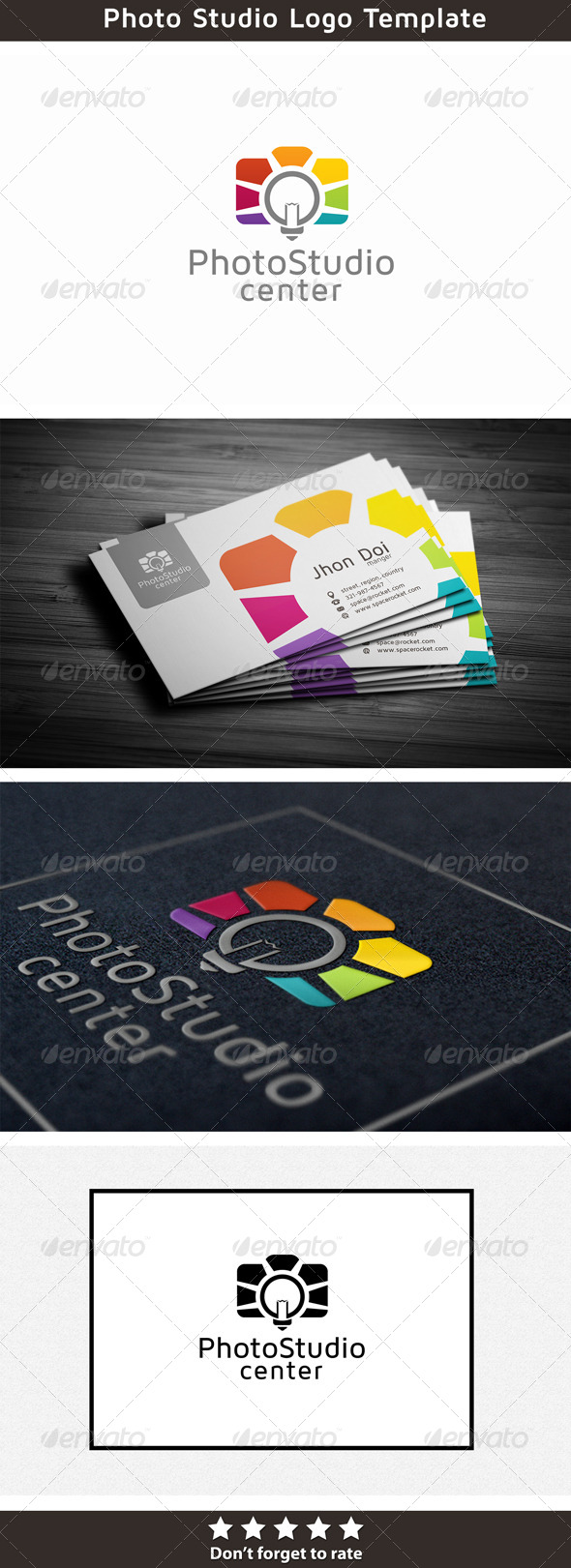 Creative Photography - Symbols Logo Templates