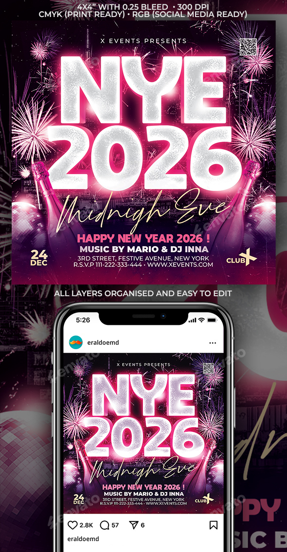 New Year Flyer