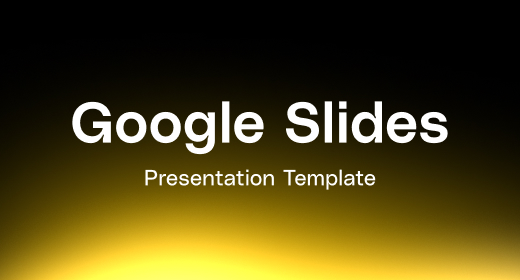 Google Slides Presentation Template
