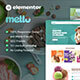 Mello - Ice Cream Shop & Company Elementor Template Kit