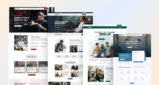 Best Addiction Recovery and Rehabilitation Elementor Kit