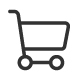 Online Shopping Line Icon Set 