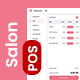 Salon POS | Online Salon & Beauty Service POS Web | Figma | Makeover POS 