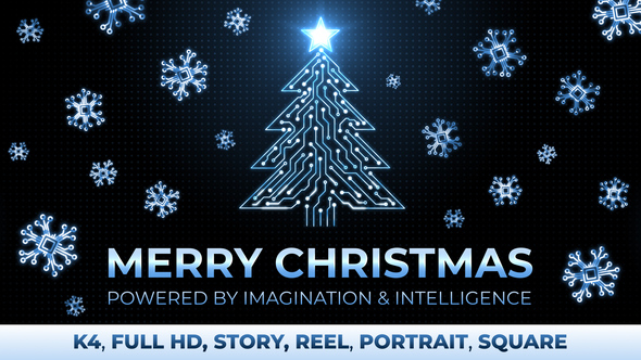 Christmas Ai Openers template preview