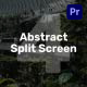 Abstract Split Screen - 4 Frames for Premiere Pro - VideoHive Item for Sale