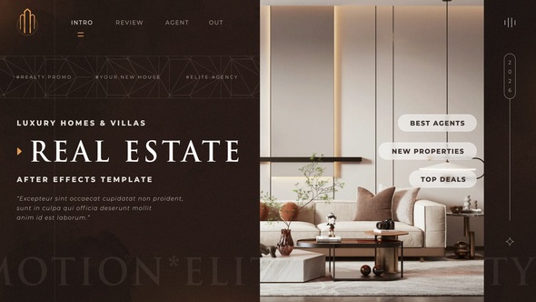Real Estate Luxury Promo Product Promo template preview