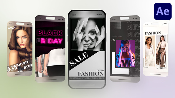 Instagram - Fashion 05 Video Displays template preview