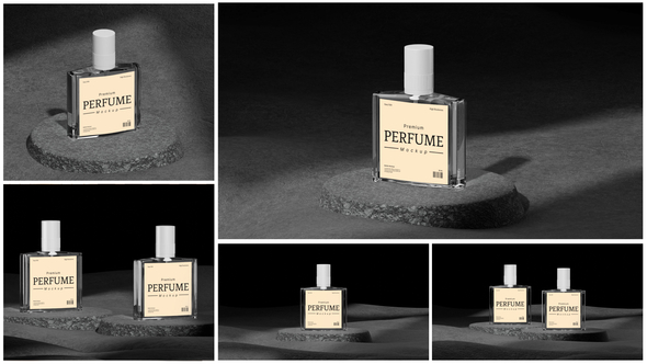 Perfume Mockup Product Promo template preview