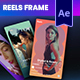 Vertical Reels Text Frames - VideoHive Item for Sale