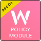 Policy Module for Worksuite