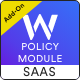 Policy Module For Worksuite SAAS