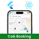 CabWind – Taxi & Cab Booking App UI Kit | Flutter & React Native Expo 