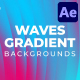 Waves Gradient Backgrounds - VideoHive Item for Sale