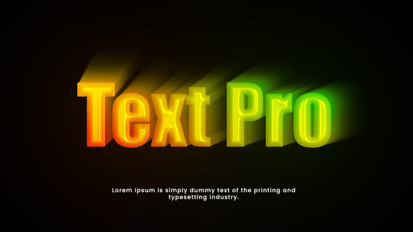 Text Animation Titles template preview