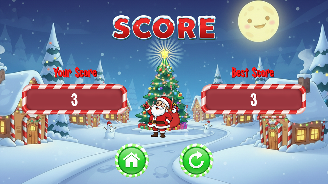 Jingle Jump Santa ( Construct 3 | C3P | HTML5) Endless Christmas Game ...