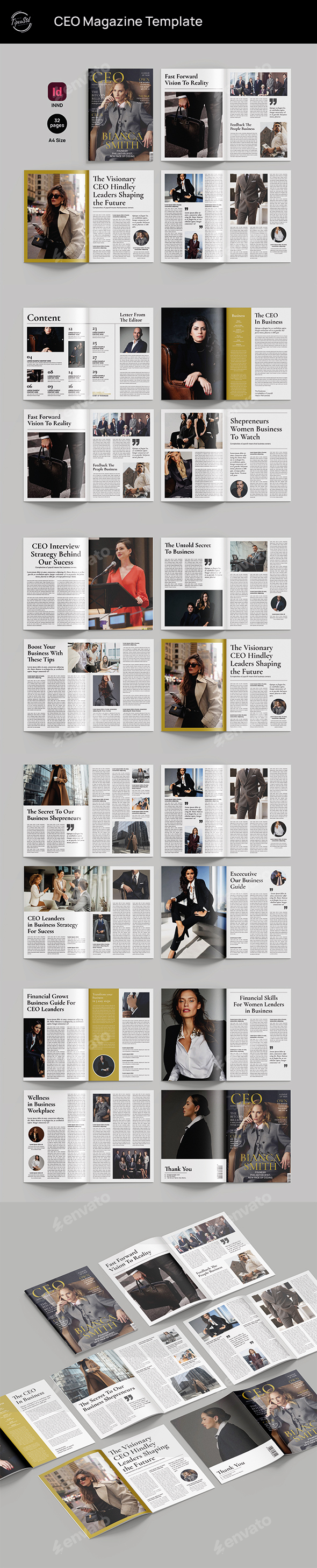 CEO Magazine Template