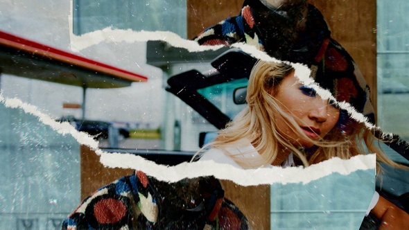 Paper Cut Transitions 02 AE Elements template preview