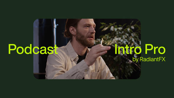 Podcast Intro Openers template preview