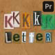 Ransom Letters - K Letters - VideoHive Item for Sale