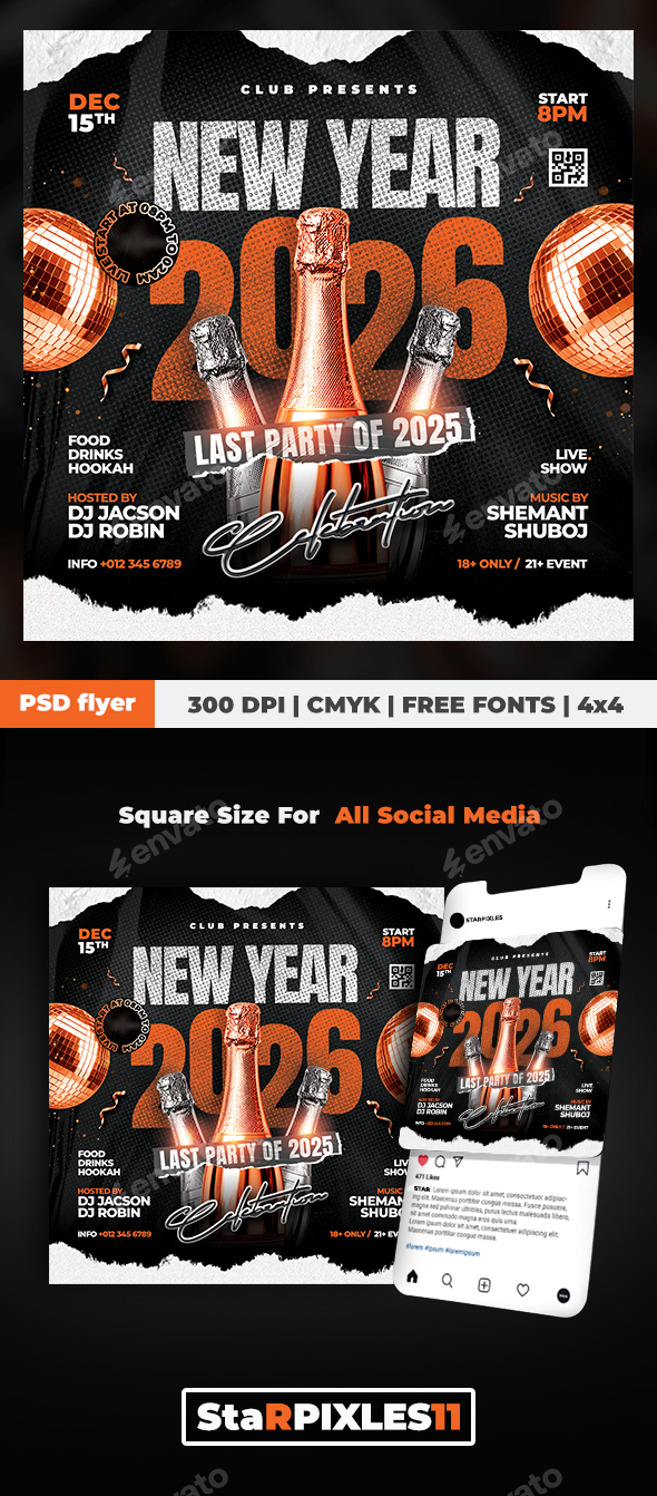 New Year Flyer