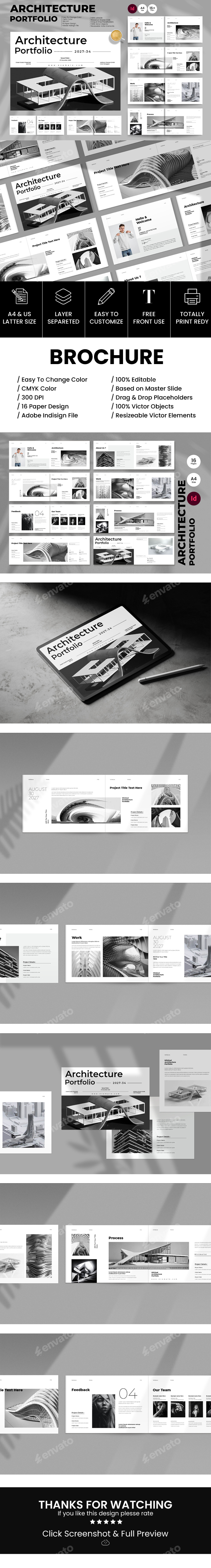 Architecture Portfolio Landscape Template