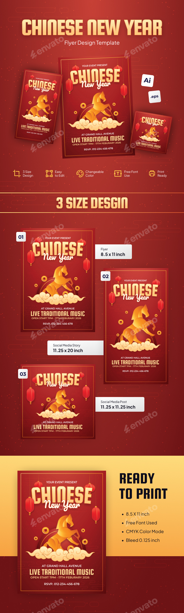 Chinese New Year Flyer