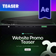 Website Promo Teaser - VideoHive Item for Sale