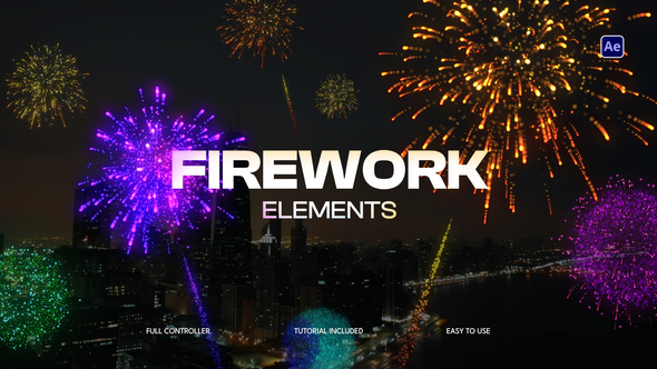 Fireworks Elements Elements template preview