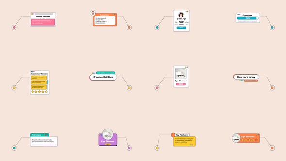 Playful Call Out Elements template preview