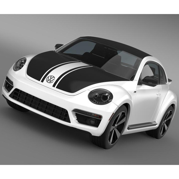 VW Beetle GSR - 3Docean 5552952