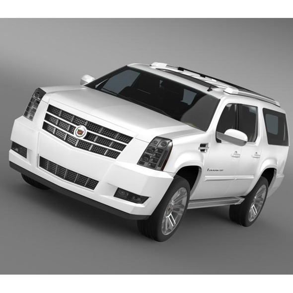 Cadillac Escalade 2013 ESV - 3DOcean Item for Sale