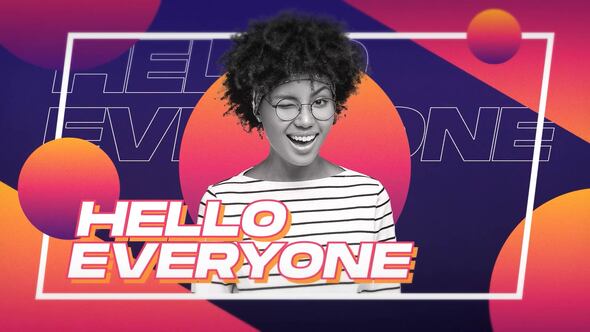 Colorful Youtube Intro Openers template preview