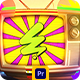 Retro Pop TV Burst Intro - VideoHive Item for Sale