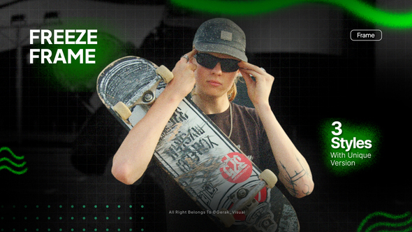 Freeze Frame Openers template preview