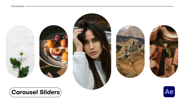 Carousel Sliders Video Displays template preview