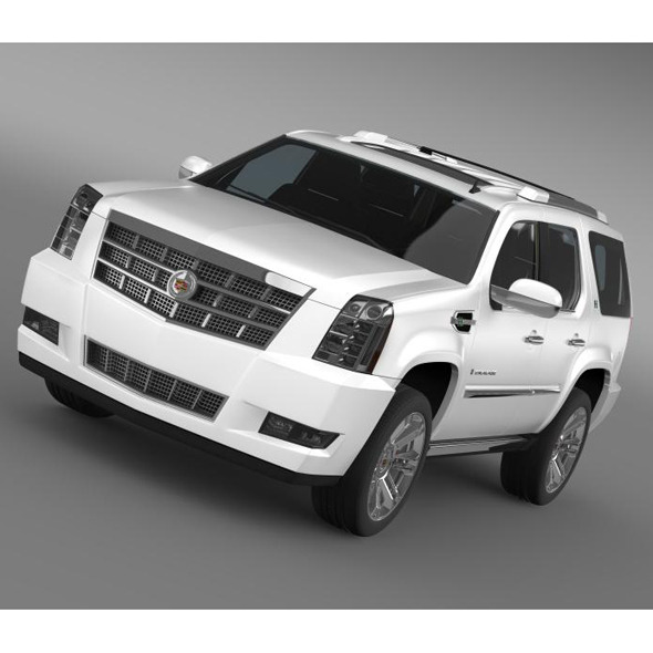 Cadillac Escalade 2013 Hybrid - 3DOcean Item for Sale