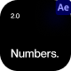 Numbers 2.0 - VideoHive Item for Sale