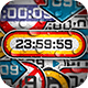 Sticker Countdown Timers - Water Droplets Sticker Countdown Timers - Water Droplets - VideoHive Item for Sale