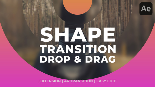 Shape Circle Transition Elements template preview
