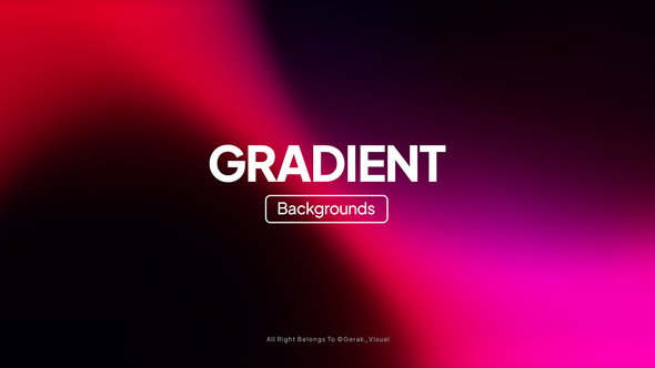 Gradient Background Elements template preview
