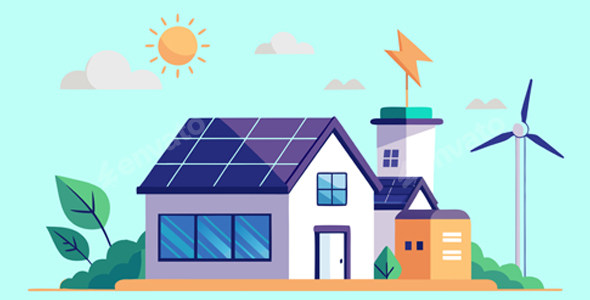 Sustainable Future Smart Home with Solar Energy