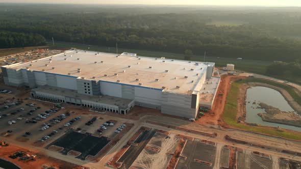 Amazon Warehouse Development In Tallahassee Florida Near Completion ...