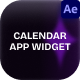 Calendar App Widget - VideoHive Item for Sale